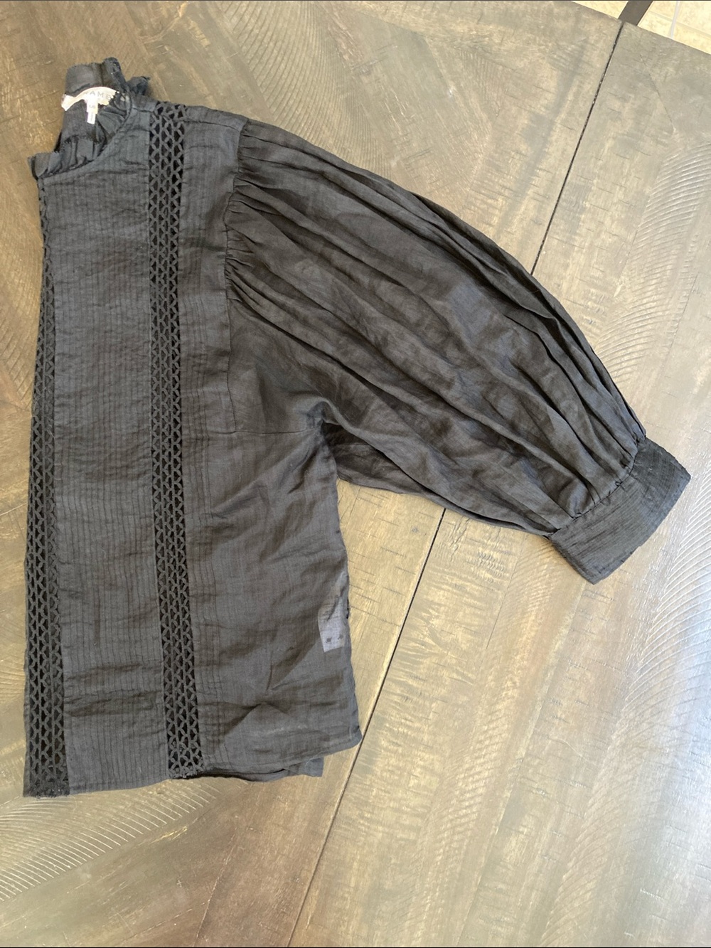 Women’s Frame Black Blouse